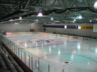 Vernon Arena floor