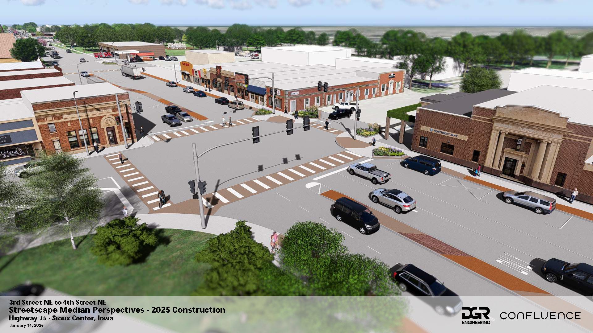 Concept of highway intersection